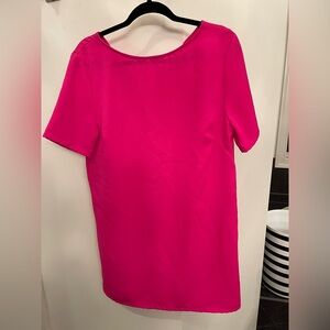 Hot Pink Peppermint Large Shift Dress